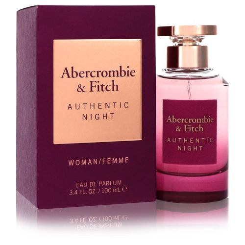 Abercrombie & Fitch Authentic Night by Abercrombie & FitchEau De Parfum Spray 3.4 ozWomen(cologne, perfume, fragrance)