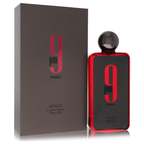 Afnan 9pm Rebel by AfnanEau De Parfum Spray (Unisex) 3.4 ozUnisex(cologne, perfume, fragrance)