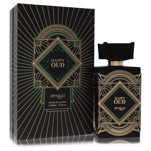 Afnan Zimaya Happy Oud by AfnanExtrait De Parfum Spray (Unisex) 3.4 ozUnisex(cologne, perfume, fragrance)