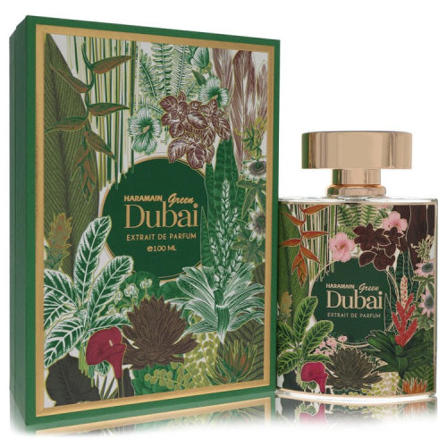 Al Haramain Green Dubai by Al HaramainExtrait De Parfum Spray (Unisex) 3.3 ozUnisex(cologne, perfume, fragrance)