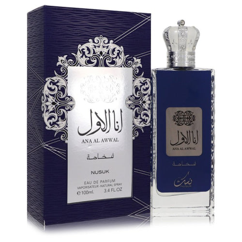 Ana Al Awwal Blue by NusukEau De Parfum Spray 3.4 ozMen(cologne, perfume, fragrance)