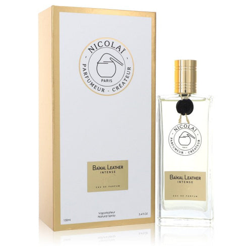 Baikal Leather Intense by NicolaiEau De Parfum Spray (Unisex) 3.4 ozUnisex(cologne, perfume, fragrance)