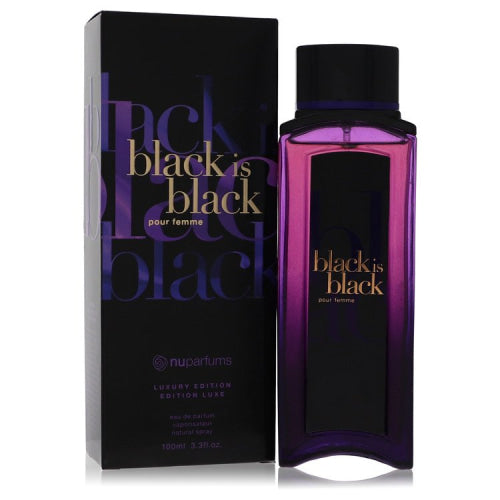 Black is Black by Nu ParfumsEau De Parfum Spray 3.3 ozWomen(cologne, perfume, fragrance)