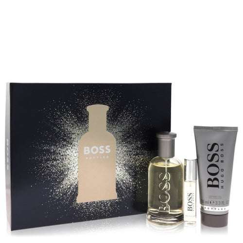 Boss No. 6 by Hugo BossGift Set -- 3.3 oz Eau De Toilette Spray + 0.3 oz Mini EDT Spray  + 3.4 oz Shower GelMen(cologne, perfume, fragrance)