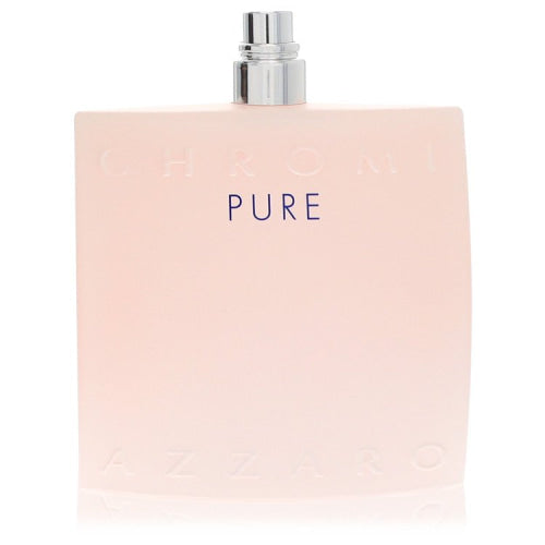 Chrome Pure by AzzaroEau De Toilette Spray (Tester) 3.4 ozMen(cologne, perfume, fragrance)