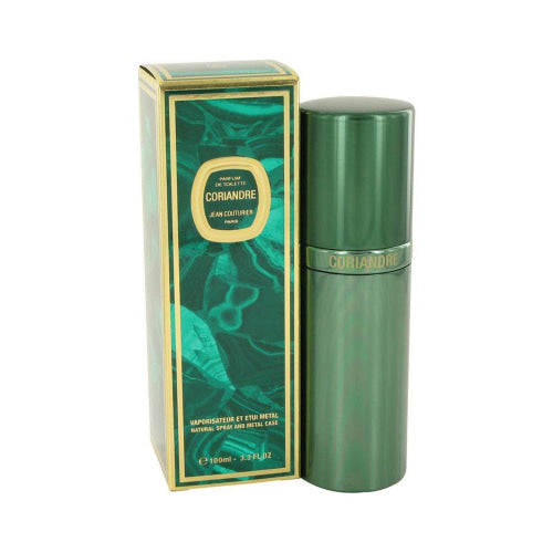 CORIANDRE by Jean Couturier Parfum De Toilette Spray (Metal Case) 3.4 ozFemale(cologne, perfume, fragrance)