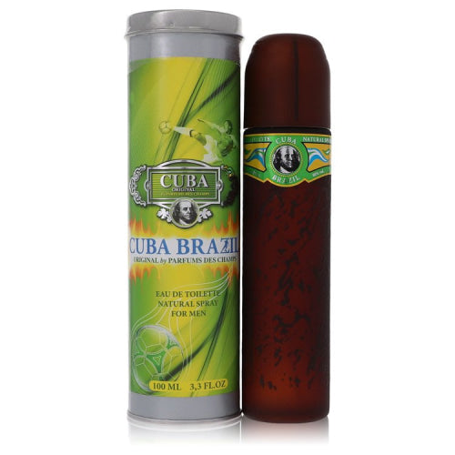 Cuba Brazil by FragluxeEau De Toilette Spray 3.4 ozMen(cologne, perfume, fragrance)