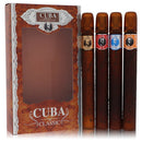 Cuba Gold by FragluxeGift Set -- Cuba Variety Set includes All Four 1.15 oz Sprays, Cuba Red, Cuba Blue, Cuba Gold and Cuba OrangeMen(cologne, perfume, fragrance)
