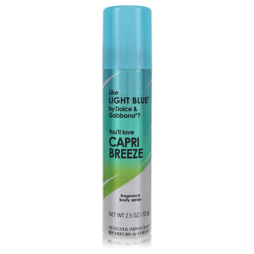 Designer Imposters Capri Breeze by Parfums De CoeurBody Spray 2.5 ozWomen(cologne, perfume, fragrance)