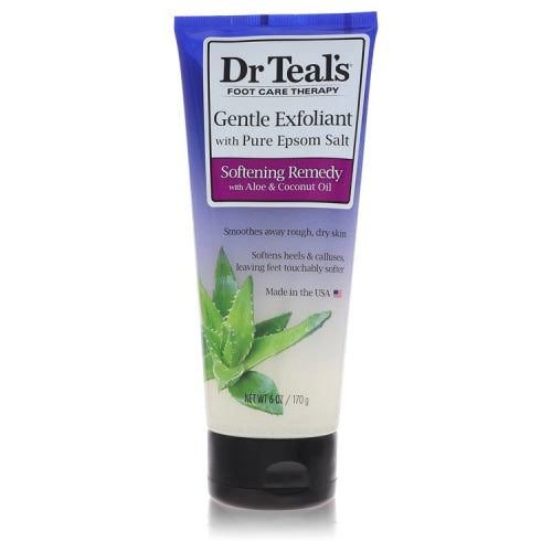 Dr Teal's Gentle Exfoliant With Pure Epson Salt by Dr Teal'sGentle Exfoliant with Pure Epsom Salt Softening Remedy with Aloe & Coconut Oil (Unisex) 6 ozUnisex(cologne, perfume, fragrance)