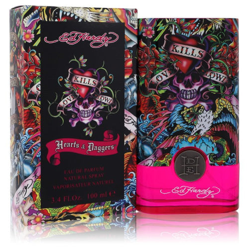 Ed Hardy Hearts & Daggers by Christian AudigierEau De Parfum Spray 3.4 ozWomen(cologne, perfume, fragrance)