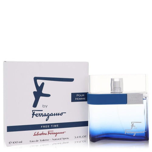 F Free Time by Salvatore FerragamoEau De Toilette Spray 3.4 ozMen(cologne, perfume, fragrance)