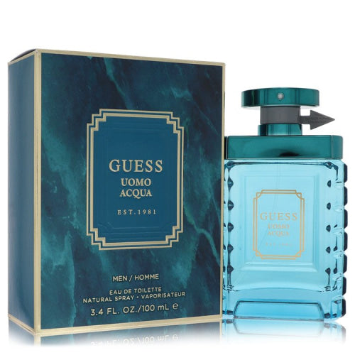 Guess Uomo Acqua by GuessEau De Toilette Spray 3.4 ozMen(cologne, perfume, fragrance)