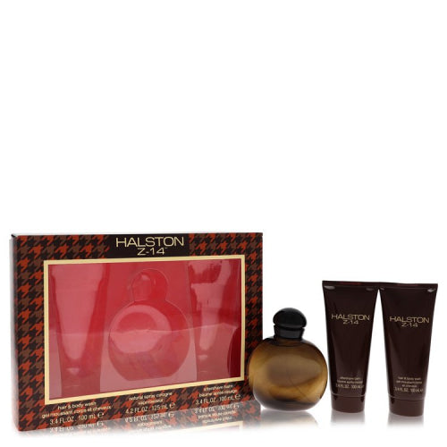 Halston Z-14 by HalstonGift Set -- 4.2 oz Cologne Spray + 3.4 oz After Shave Balm + 3.4 oz Hair & Body WashMen(cologne, perfume, fragrance)