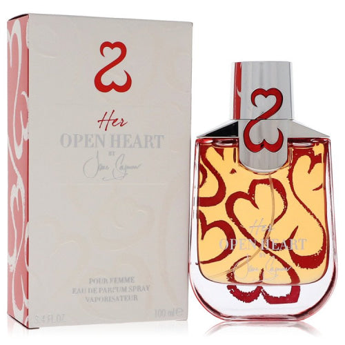 Her Open Heart by Jane SeymourEau De Parfum Spray with Free Jewelry Roll 3.4 ozWomen(cologne, perfume, fragrance)