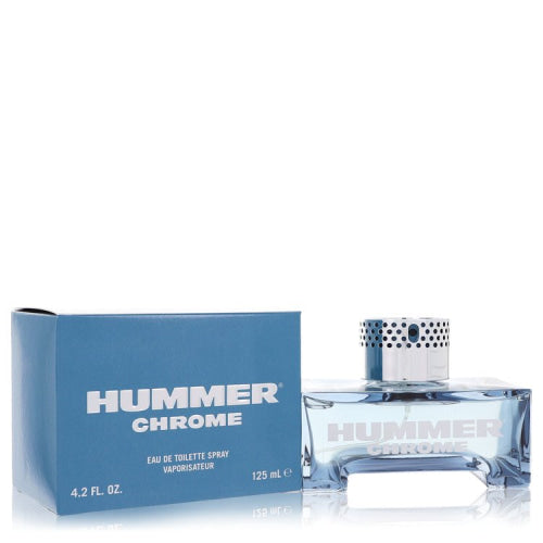 Hummer Chrome by HummerEau De Toilette Spray 4.2 ozMen(cologne, perfume, fragrance)