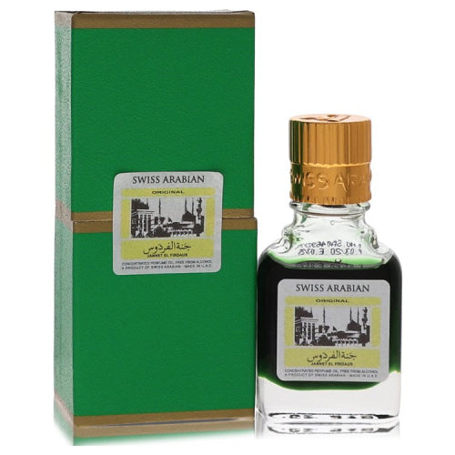 Jannet El Firdaus by Swiss ArabianConcentrated Perfume Oil Free From Alcohol (Unisex Black Edition Floral Attar) .30 ozUnisex(cologne, perfume, fragrance)