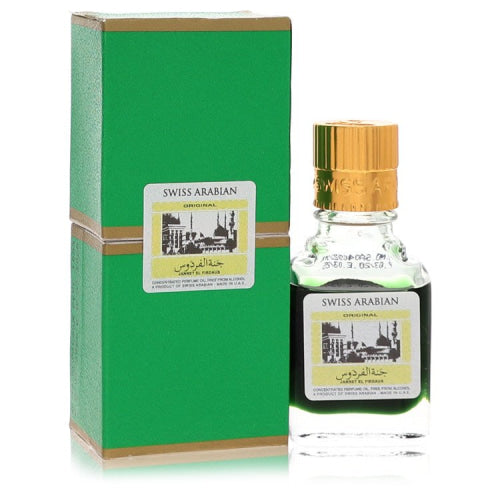 Jannet El Firdaus by Swiss ArabianConcentrated Perfume Oil Free From Alcohol (Unisex Green Attar) .30 ozUnisex(cologne, perfume, fragrance)