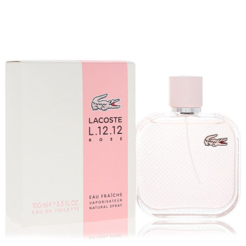 Lacoste Eau De Lacoste L.12.12 Rose Eau Fraiche by LacosteEau De Toilette Spray 3.3 ozWomen(cologne, perfume, fragrance)