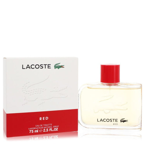 Lacoste Red Style In Play by LacosteEau De Toilette Spray (New Packaging) 2.5 ozMen(cologne, perfume, fragrance)