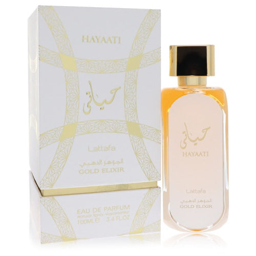 Lattafa Hayaati Gold Elixir by LattafaEau De Parfum Spray (Unisex) 3.4 ozUnisex(cologne, perfume, fragrance)