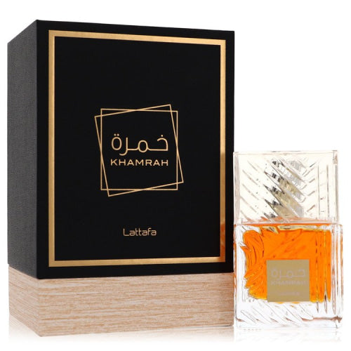Lattafa Khamrah by LattafaEau De Parfum Spray (Unisex) 3.4 ozUnisex(cologne, perfume, fragrance)