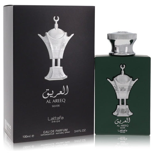 Lattafa Pride Al Areeq Silver by LattafaEau De Parfum Spray (Unisex) 3.4 ozUnisex(cologne, perfume, fragrance)
