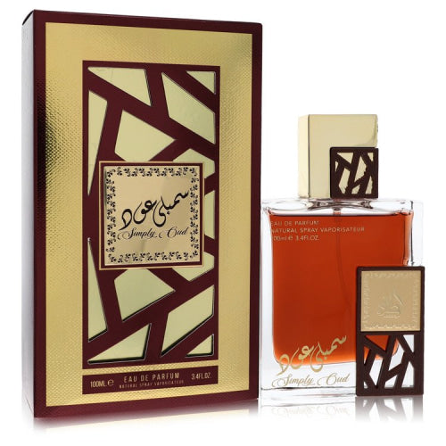 Lattafa Simply Oud by LattafaEau De Parfum Spray (Unisex) 3.4 ozUnisex(cologne, perfume, fragrance)