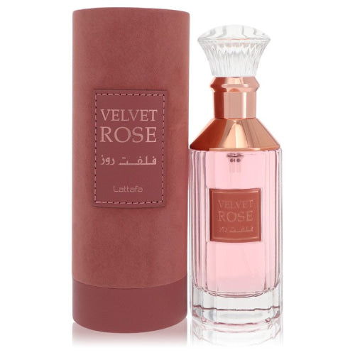 Lattafa Velvet Rose by LattafaEau De Parfum Spray (Unisex) 3.4 ozUnisex(cologne, perfume, fragrance)