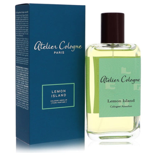 Lemon Island by Atelier ColognePure Perfume Spray (Unisex) 3.3 ozUnisex(cologne, perfume, fragrance)