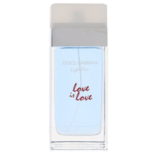 Light Blue Love Is Love by Dolce & GabbanaEau De Toilette Spray (Tester) 3.3 ozWomen(cologne, perfume, fragrance)