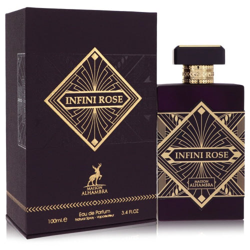 Maison Alhambra Infini Rose by Maison AlhambraEau De Parfum Spray (Unisex) 3.4 ozUnisex(cologne, perfume, fragrance)