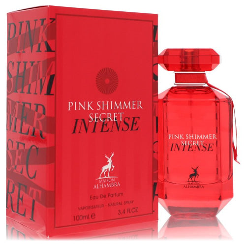 Maison Alhambra Pink Shimmer Secret Intense by Maison AlhambraEau De Parfum Spray 3.4 ozWomen(cologne, perfume, fragrance)