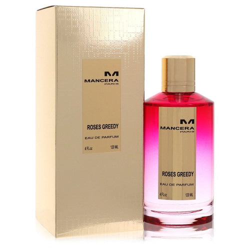 Mancera Roses Greedy by ManceraEau De Parfum Spray (Unisex) 4 ozUnisex(cologne, perfume, fragrance)