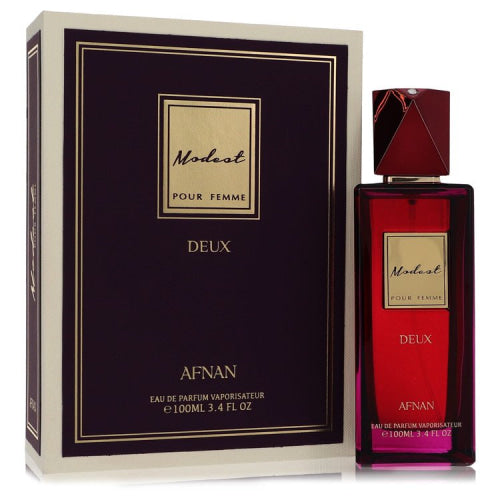 Modest Pour Femme Deux by AfnanEau De Parfum Spray 3.4 ozWomen(cologne, perfume, fragrance)