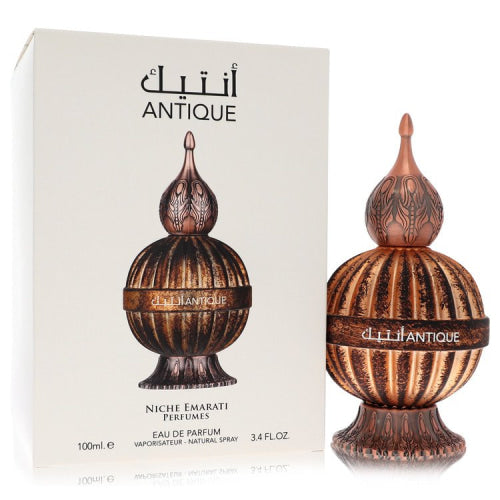 Niche Emarati Antique by LattafaEau De Parfum Spray (Unisex) 3.4 ozUnisex(cologne, perfume, fragrance)