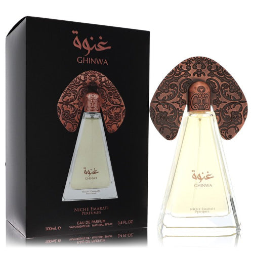 Niche Emarati Ghinwa by LattafaEau De Parfum Spray (Unisex) 3.4 ozUnisex(cologne, perfume, fragrance)