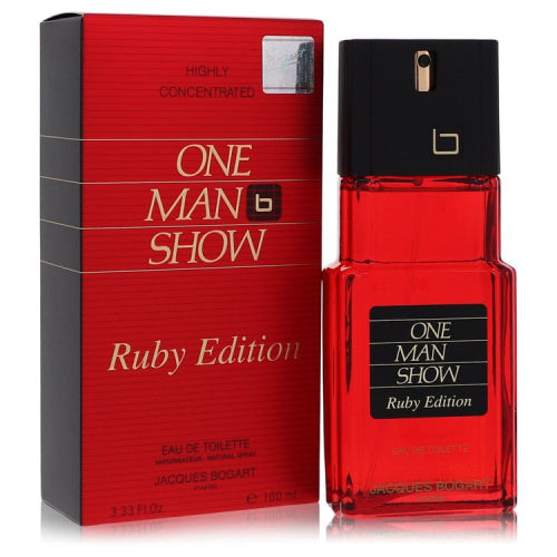 One Man Show Ruby by Jacques BogartEau De Toilette Spray 3.3 ozMen(cologne, perfume, fragrance)