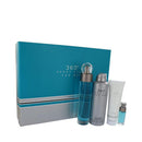 perry ellis 360 by Perry Ellis Gift Set -- 3.4 oz Eau De Toilette Spray + 6.8 oz Body Spray + 3 oz Shower Gel + .25 oz Mini EDT SprayShower Gel(cologne, perfume, fragrance)