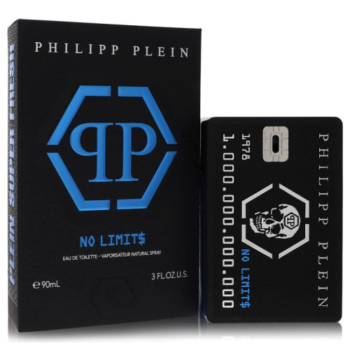 Philipp Plein No Limits Super Fresh by Philipp Plein ParfumsEau De Toilette Spray 3 ozMen(cologne, perfume, fragrance)
