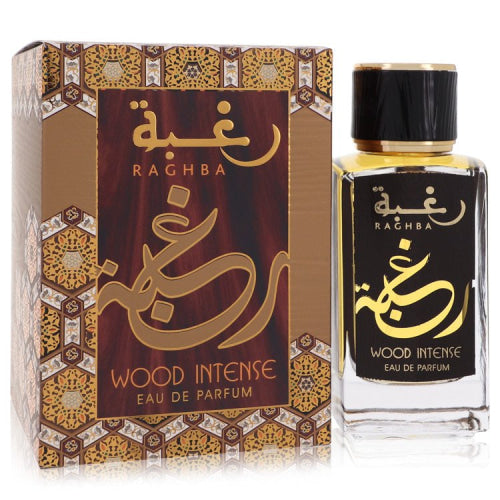 Raghba Wood Intense by LattafaEau De Parfum Spray (Unisex) 3.4 ozUnisex(cologne, perfume, fragrance)
