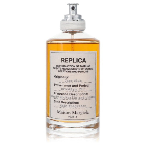 Replica Jazz Club by Maison MargielaEau De Toilette Spray (Unisex Tester) 3.4 ozUnisex(cologne, perfume, fragrance)