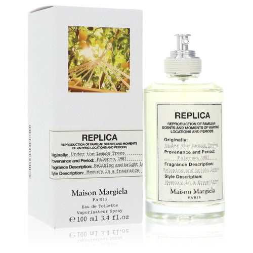 Replica Under The Lemon Trees by Maison MargielaEau De Toilette Spray (Unisex) 3.4 ozUnisex(cologne, perfume, fragrance)