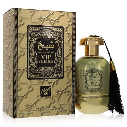 Rihanah VIP Sheikh by RihanahEau De Parfum Spray (Unisex) 3.4 ozUnisex(cologne, perfume, fragrance)