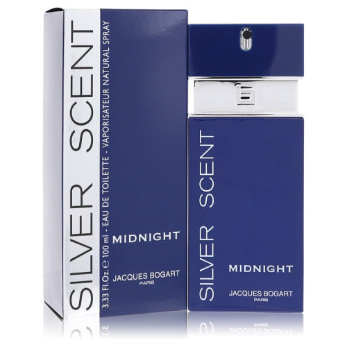 Silver Scent Midnight by Jacques BogartEau De Toilette Spray 3.4 ozMen(cologne, perfume, fragrance)