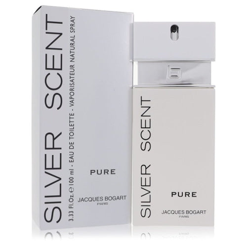 Silver Scent Pure by Jacques BogartEau De Toilette Spray 3.4 ozMen(cologne, perfume, fragrance)