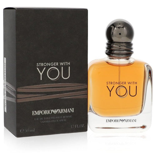 Stronger With You by Giorgio ArmaniEau De Toilette Spray 1.7 ozMen(cologne, perfume, fragrance)