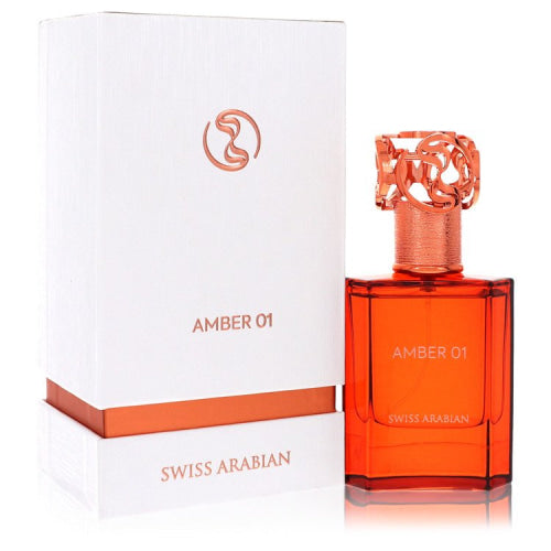 Swiss Arabian Amber 01 by Swiss ArabianEau De Parfum Spray (Unisex) 1.7 ozUnisex(cologne, perfume, fragrance)