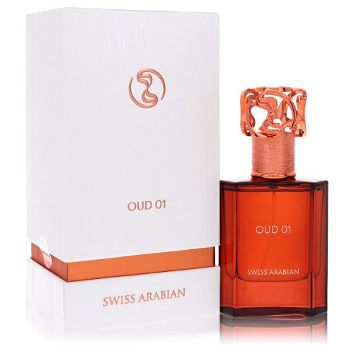 Swiss Arabian Oud 01 by Swiss ArabianEau De Parfum Spray (Unisex) 1.7 ozUnisex(cologne, perfume, fragrance)