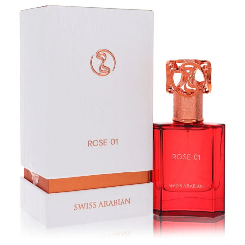 Swiss Arabian Rose 01 by Swiss ArabianEau De Parfum Spray (Unisex) 1.7 ozUnisex(cologne, perfume, fragrance)